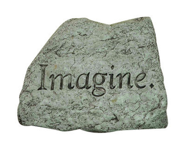 Imagine Garden Stone or Wall Plaque